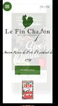 Mobile Screenshot of lefinchapon.com